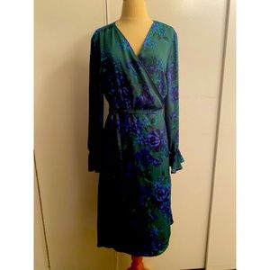 Lulu’s Floral Wrap Dress